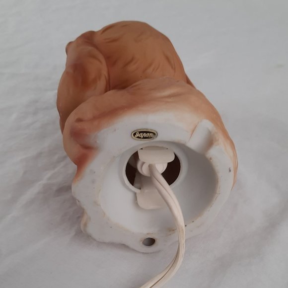 Cocker Spaniel Ceramic Night Light - Made in Japan - Picture 7 of 8